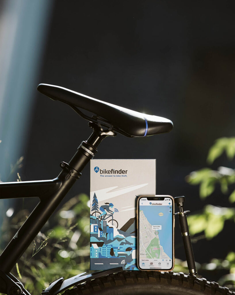 BikeFinder Gen2 sykkelsporingsenheten gps, wifi, gsm, bluetooth