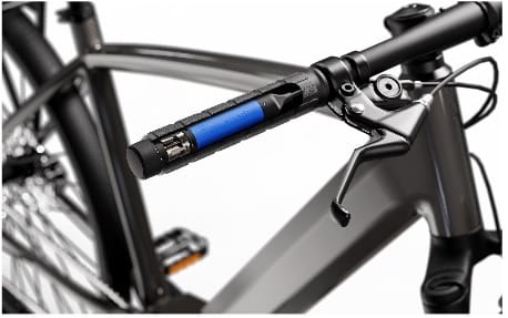 BikeFinder tracker integrated inside bicycle handlebar OEM solutions 3