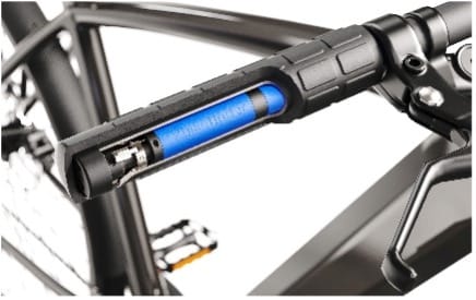 BikeFinder tracker integrated inside bicycle handlebar OEM solutions